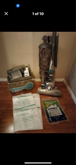 Kirby Sentria 2 Upright Vacuum Cleaner With Carpet Shampoo and 2 bags with 1 belt, no attachments