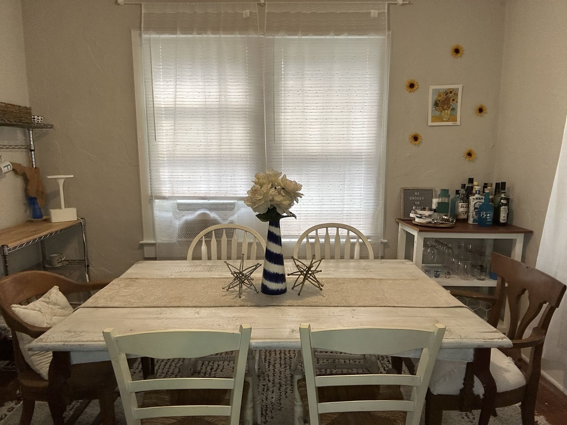 Dining Table & 4 Chairs