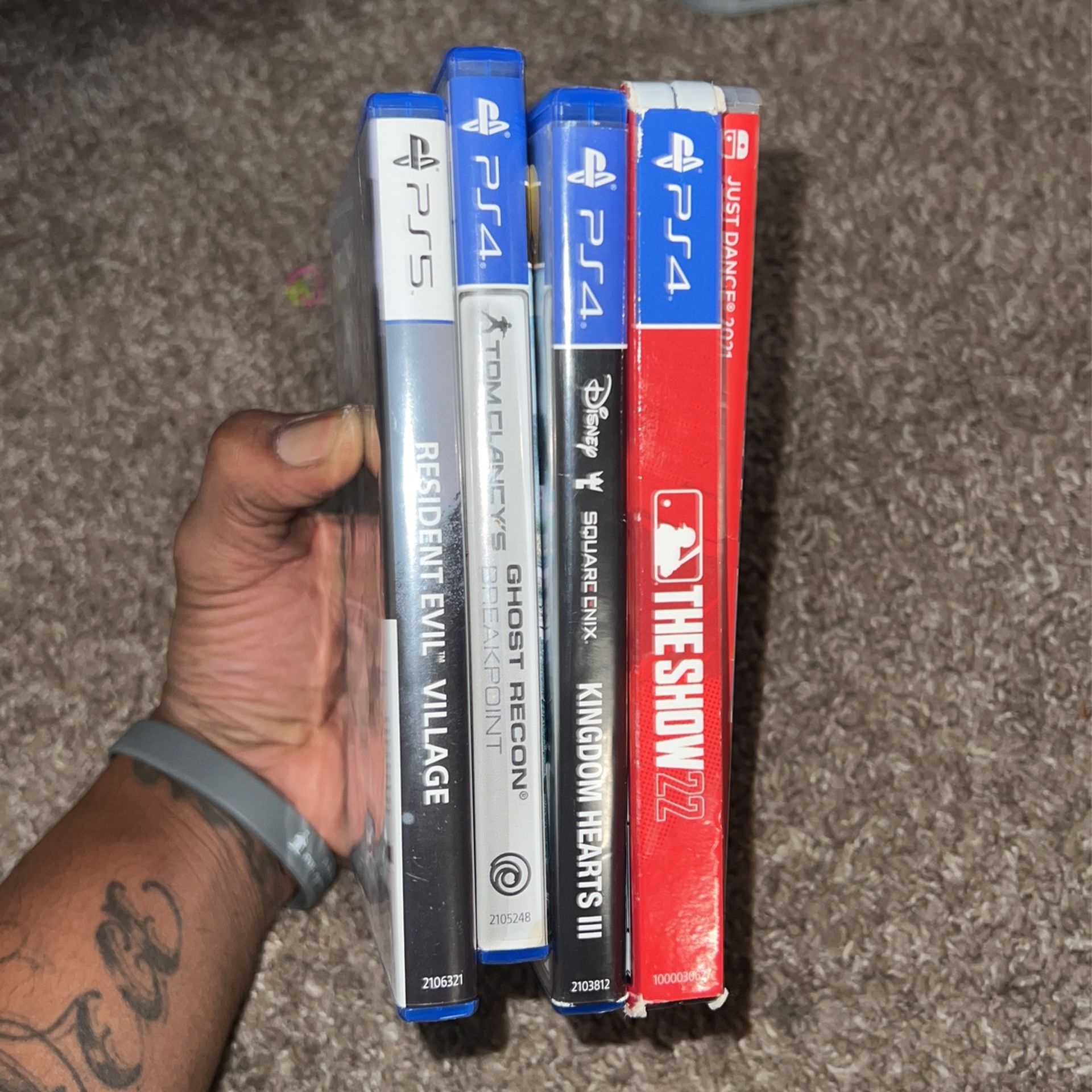 Ps5 , PS4 , Nintendo Switch Games 