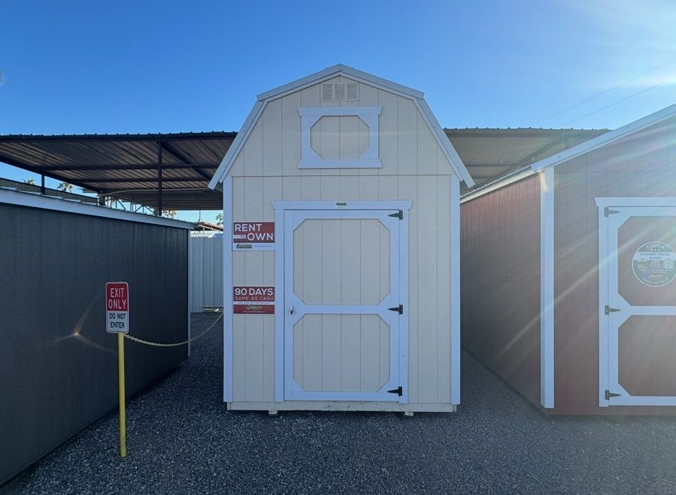 Lofted 8x12 Shed – Perfect for Storage!