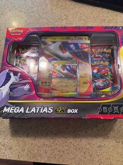 Pokemon TCG Mega Latias ex Box