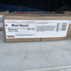 Blue Max MIG 316L Stock# ED035105 Heat# E230714