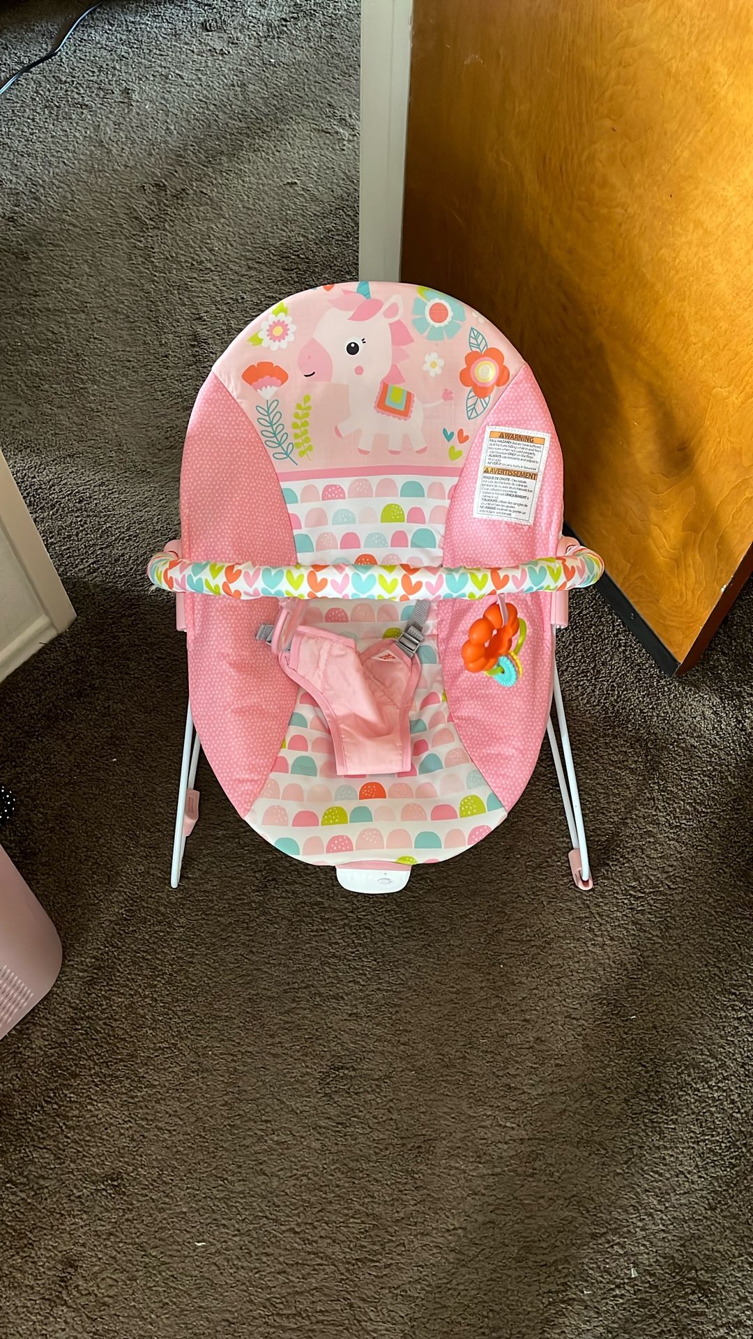 Vibrating Baby Bouncer- Bright Starts