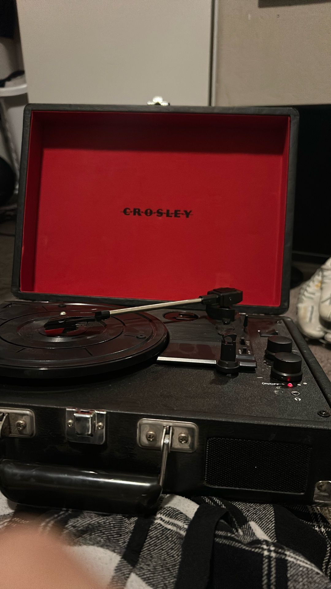 Crosley Cruiser Premier Vinyl Record Player with Speakers and Bluetooth - Audio Turntables
