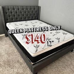 New Queen Mattress Only $140