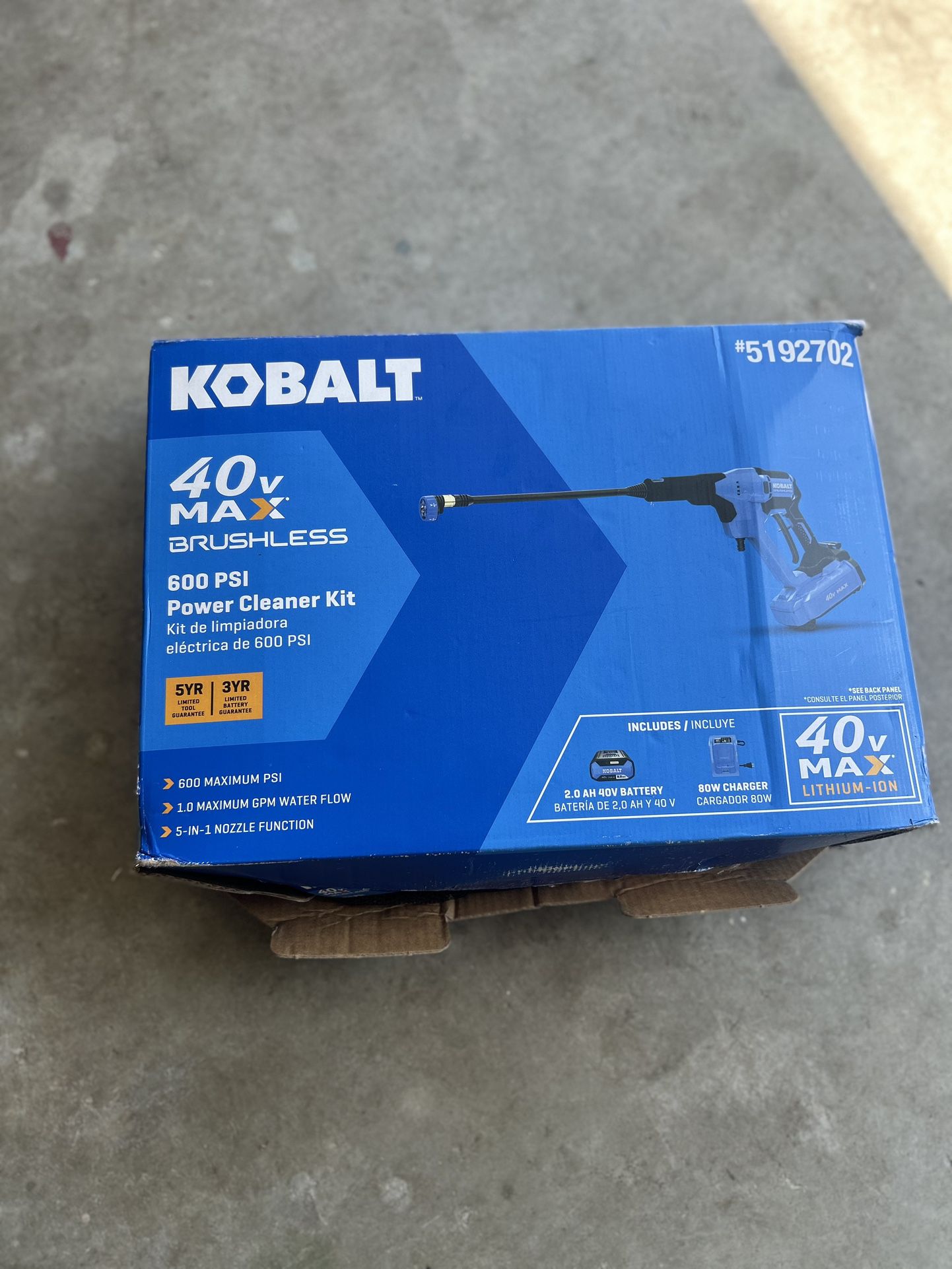 Kobalt Power Cleaner Kit 