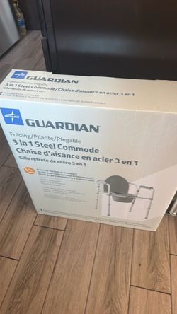 Steel commode 3 in 1 and a new adjustable walker