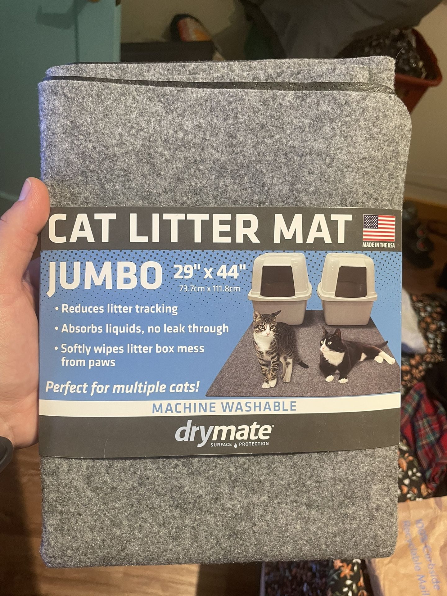 Jumbo Cat Litter Mat