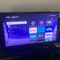 32” TCL Roku TV