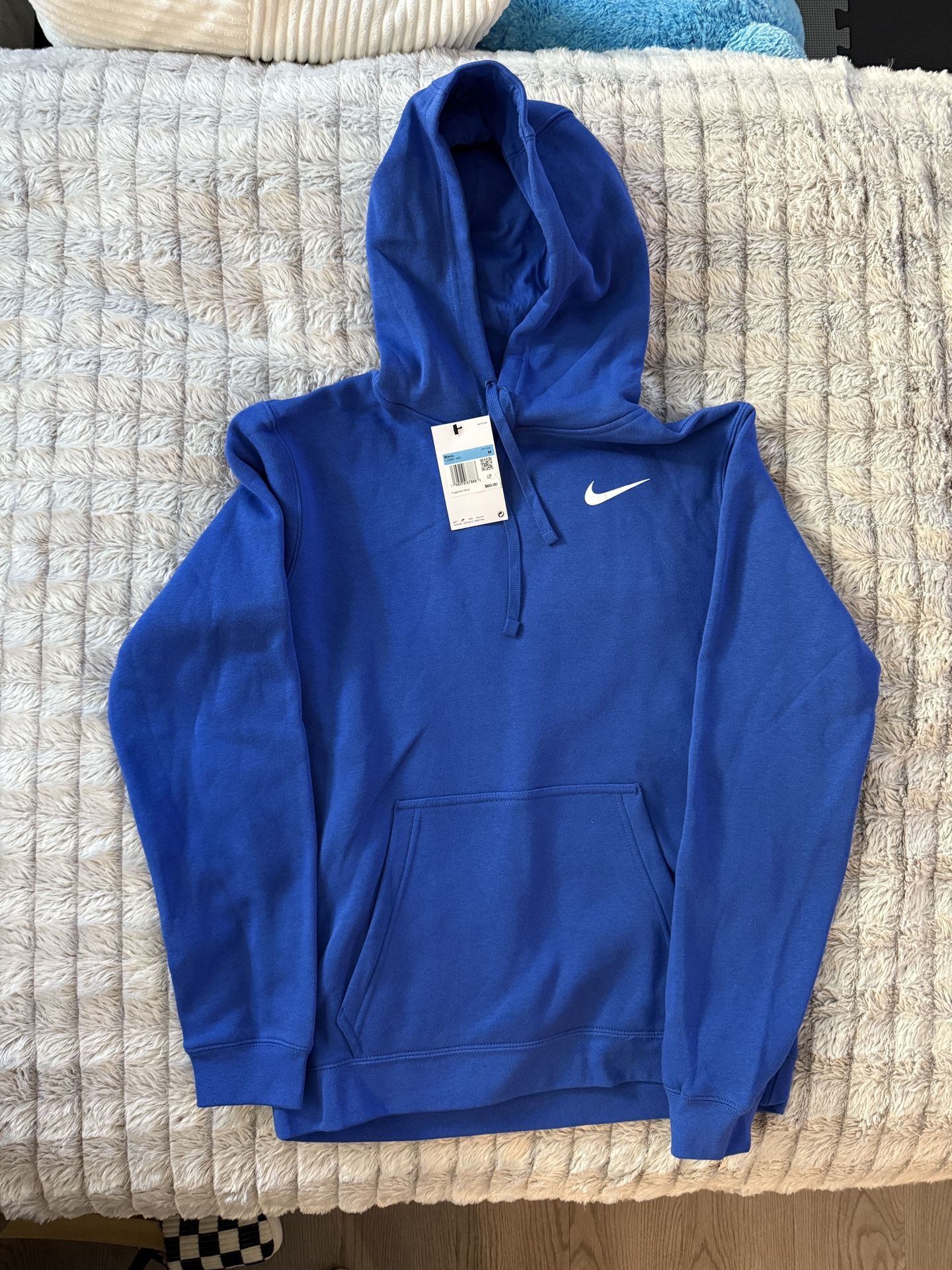 Brand New Nike Hoodie Men's Size Medium Blue