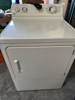 GE dryer. Works good.