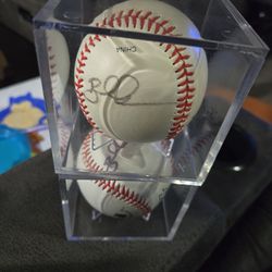 Brad Ausmus Baseball Auto Autograph Astros Houston 