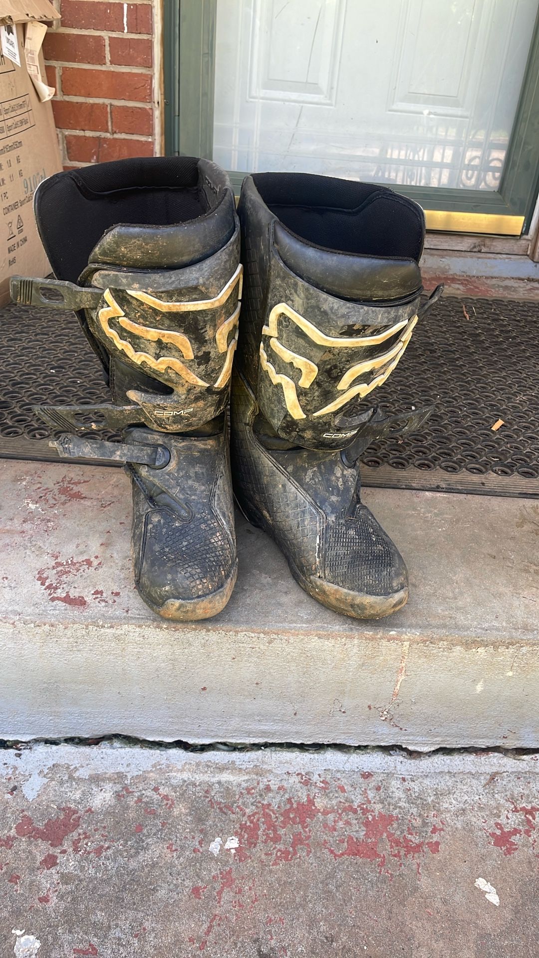 “GREAT FOX SIZE 10 RACING COMP MOTOCROSS BOOTS “