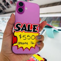 iPhone 16 128gb tm metro