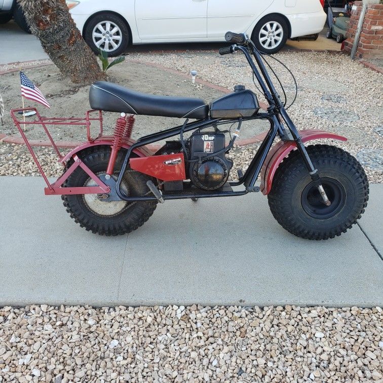 1970s Vintage Super Bronc II VT 1040 Mini Bike but not so Mini