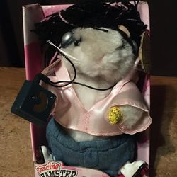 Gemmy dancing hamster sugar girls just want to have fun