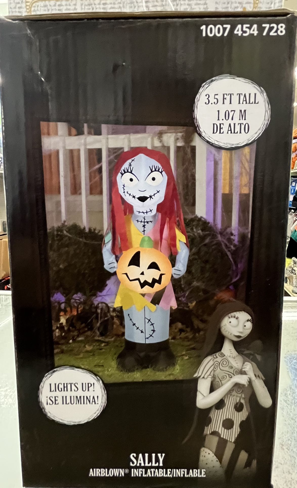 Halloween The Nightmare Before Christmas Sally 3.5 Foot Airblown Inflatable