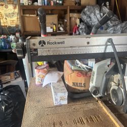 Rockwell Table saw vintage