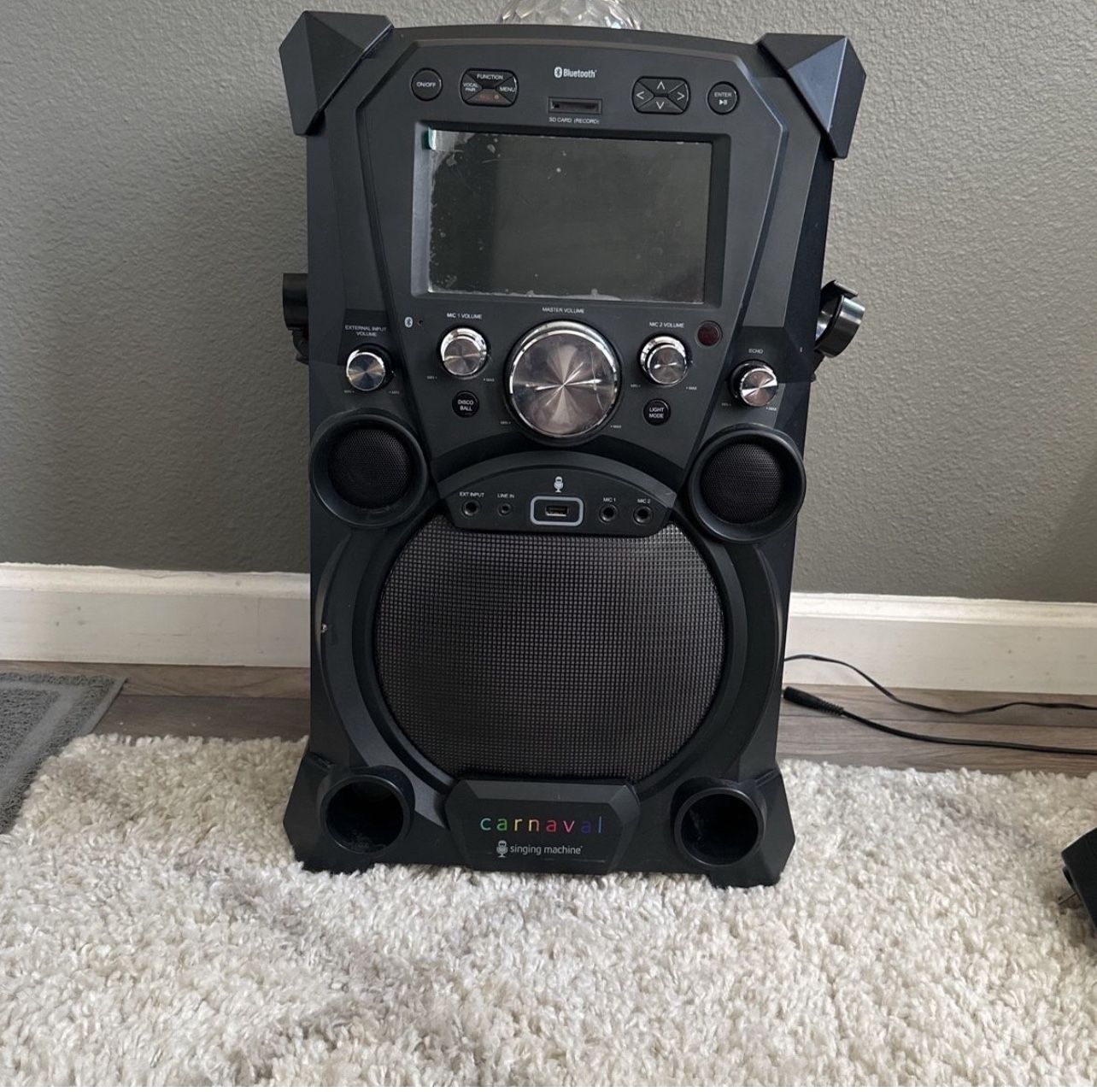 Carnival karaoke machine