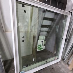 Vinyl White Tempered Window 59 1/2" X 65 1/2"