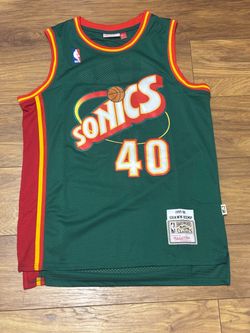 Mitchell & Ness Shawn Kemp Sonics Hardwood Classics Jersey