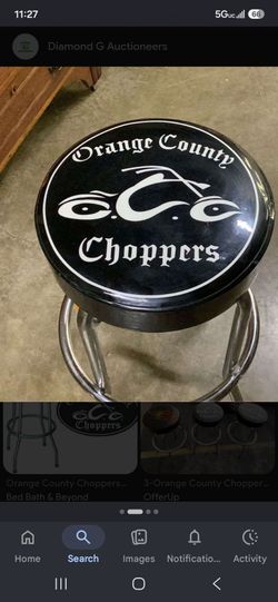 Orange county chopper bar stool
