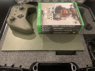 Microsoft Xbox One S Battlefield 1: Military Green Special Edition