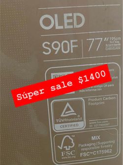 Samsung - 77” Class S90F Series OLED 4K UHD SamsungVision AI Smart Tizen TV