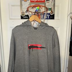 Unreleased Dissizit Supreme Cross-out  Grey Hoodie