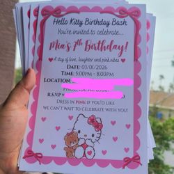 Party Invitations