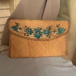 Jamaican Straw Purse 