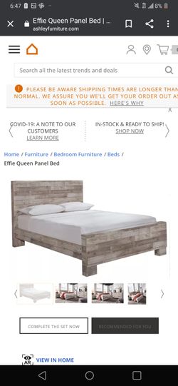 Brand new in box king size bed!