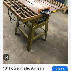 Powermatic 10 Inch Table Saw