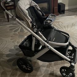 Uppababy Stroller With Bassinet Attachment