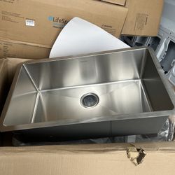 Brand New 30” X18” stainless steel kitchen sink