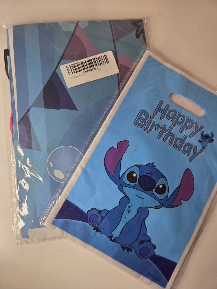 Stitch Pin The Tail Game And Treat Bags