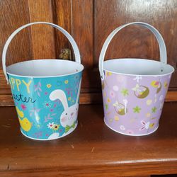 NEW 2 EASTER TINS