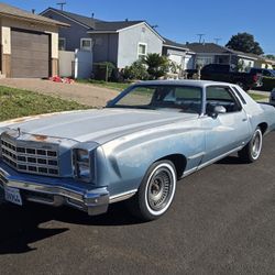 1977 MONTE CARLO LANDAU RUNNING AND REGISTERED CLEAN TITLE 