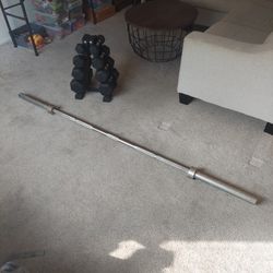 7' Chrome Olympic Barbell