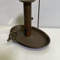 Vintage Candlestick Holder Brass Country Style