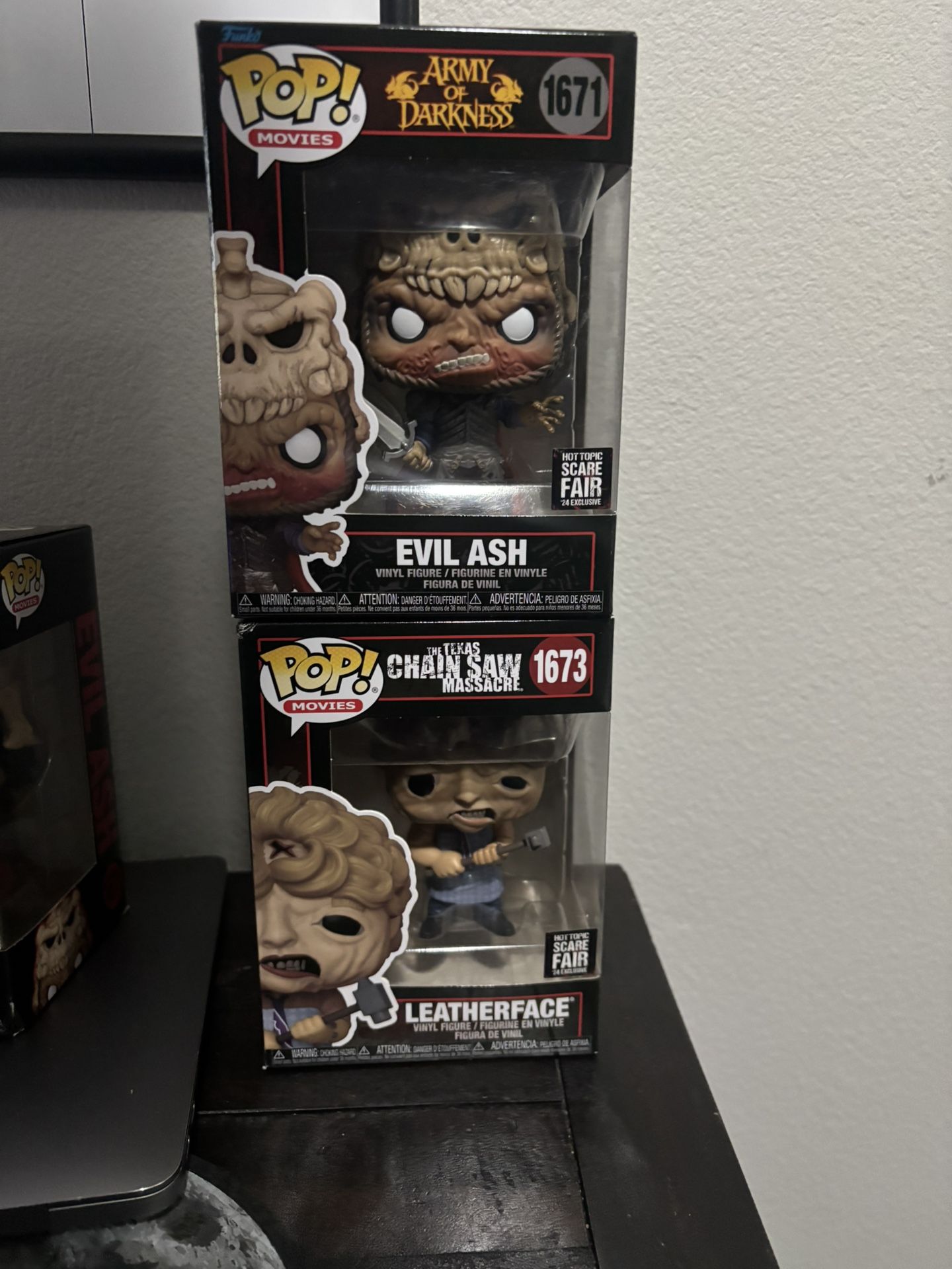 Hot Topic Scare Fair Exclusive Funko Pops! (set Of 2x!)