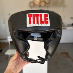 Title Classic Boxing Headgear