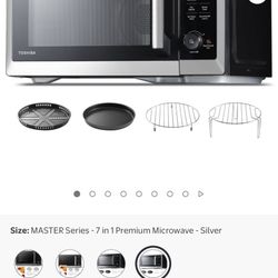 Toshiba Microwave Oven - Air Fryer - Brand New 