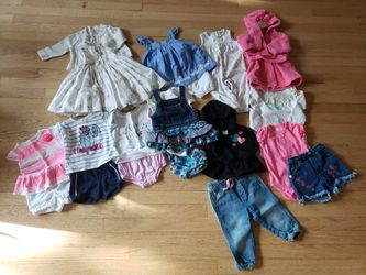 Baby girl lot 9 months 20 pieces