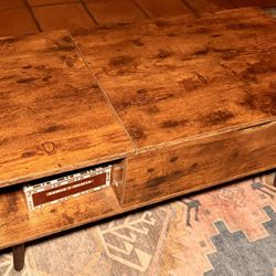 Coffee Table With Liftable Top