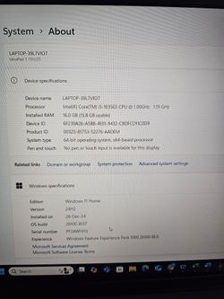 Used LENOVO IdeaPad5 16GB RAM 1TB SSD