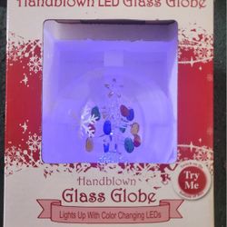 Handblown LED Glass Globe