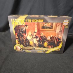 Master Pieces 1000 pc puzzle - Legends of the Silver Screen  - COMPLETE