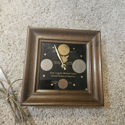 1974 Commemorative Coin Clock