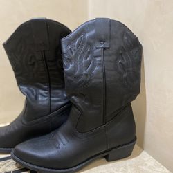 Black Cowboy Boots Child 